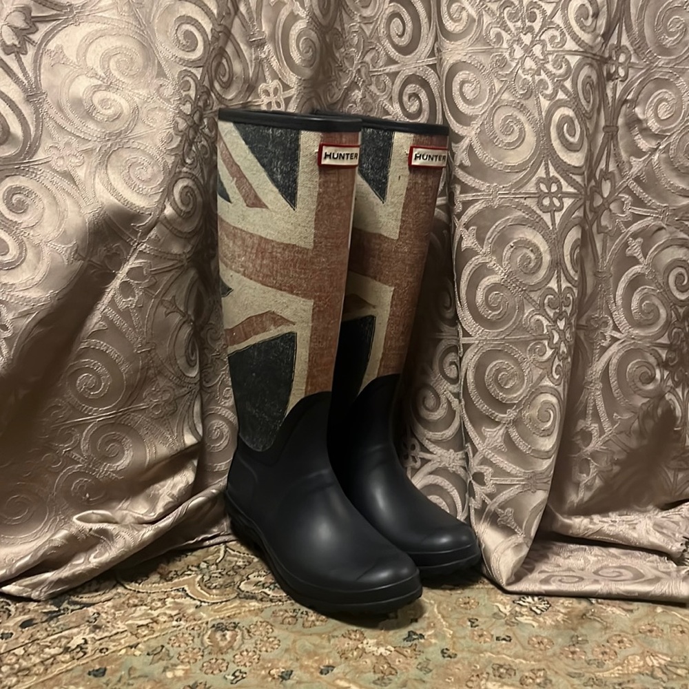 EUC Hunter Union Jack Wellies, size 37.